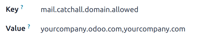 پارامتر سیستمی mail.catchall.domain.allowed تنظیم شد.