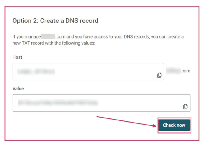 بررسی رکورد DNS در Mailjet.
