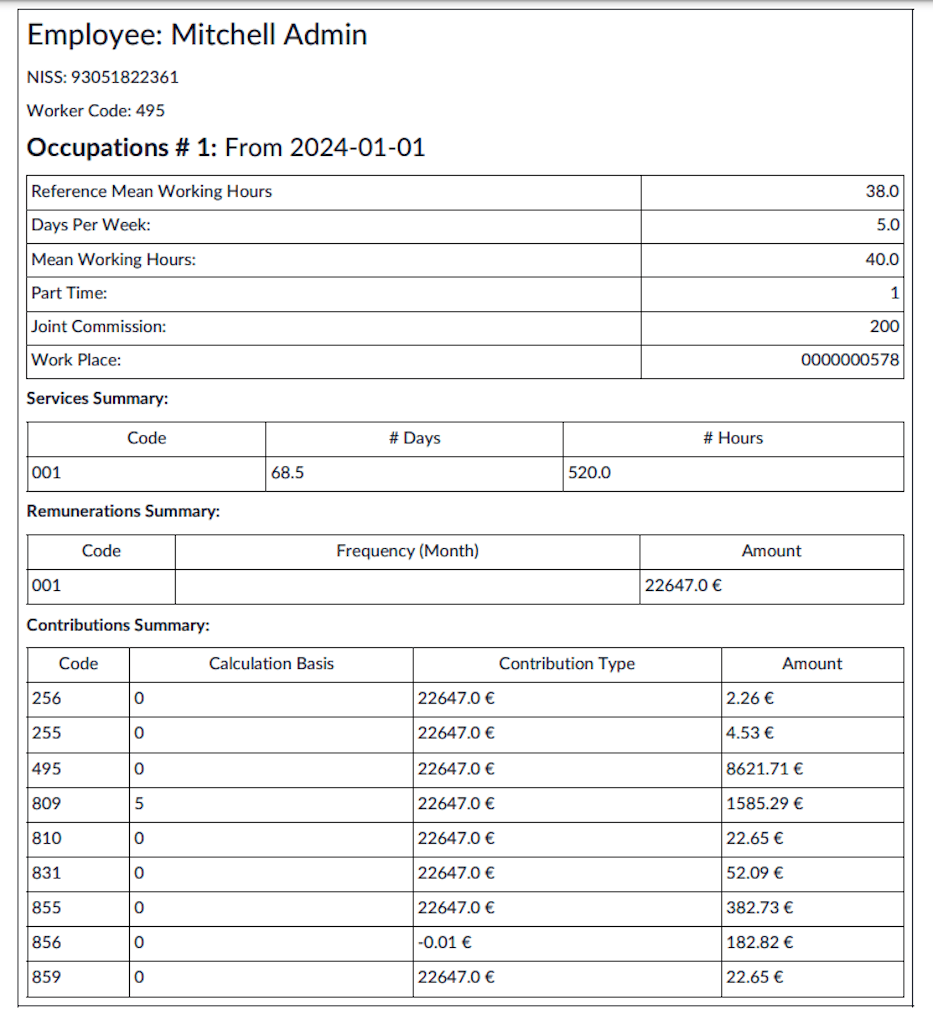 DmfA - فایل PDF کارمند.