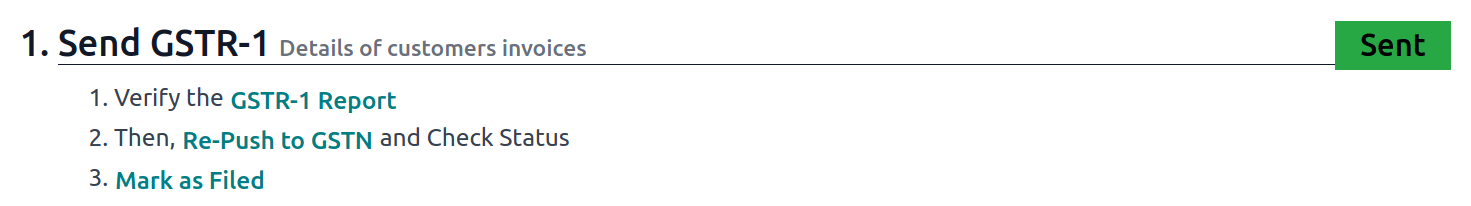 ارسال GSTR-1